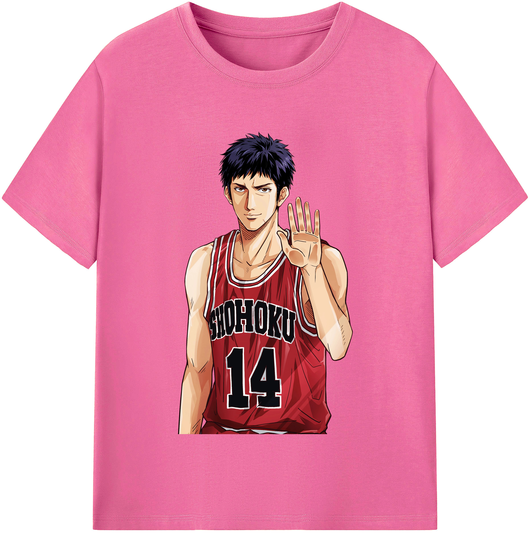 （画像用） SLAM DUNK／スラムダンク レディースカジュアルプリントTシャツ（綿100％）